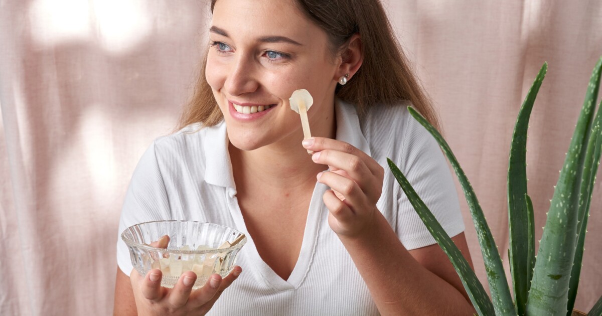 Aloe Vera Superstar  jetzt als Glow-Up fr's Gesicht!