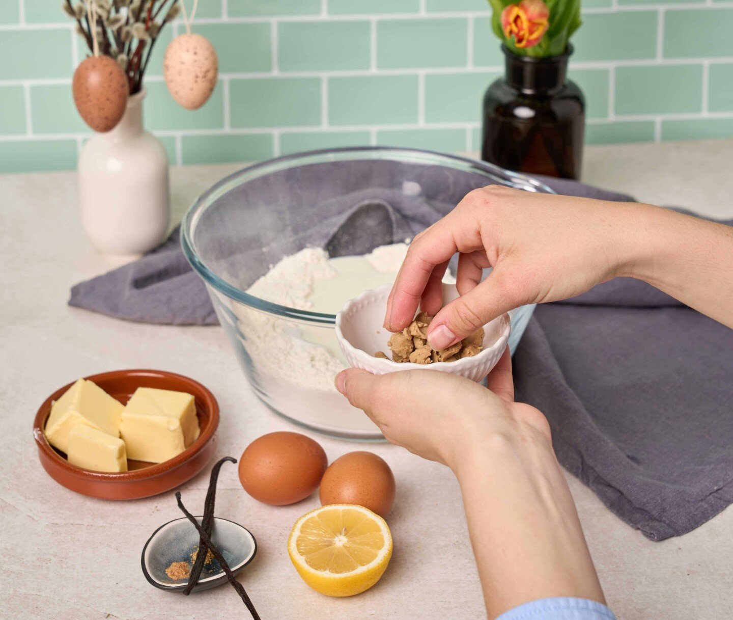 Perfekt zum Brunchen: süße Osterpinze - Q19